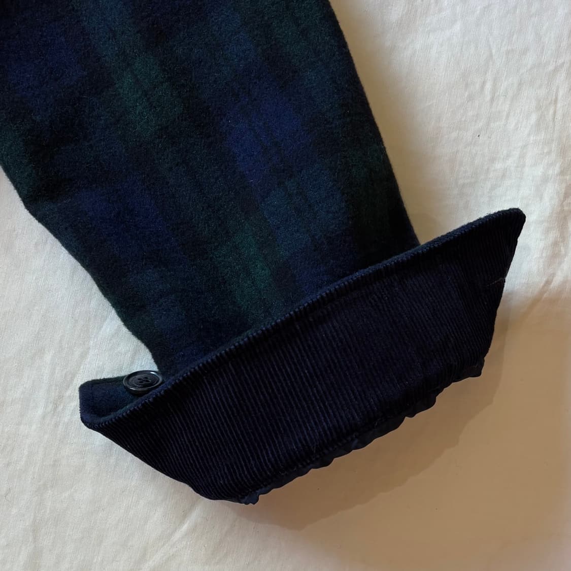 [102-105] Eddie Bauer 블랙와치 타탄 체크 자켓 상품이미지4