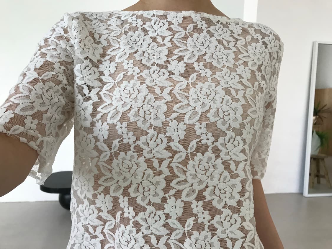 vintage lace top 상품이미지3