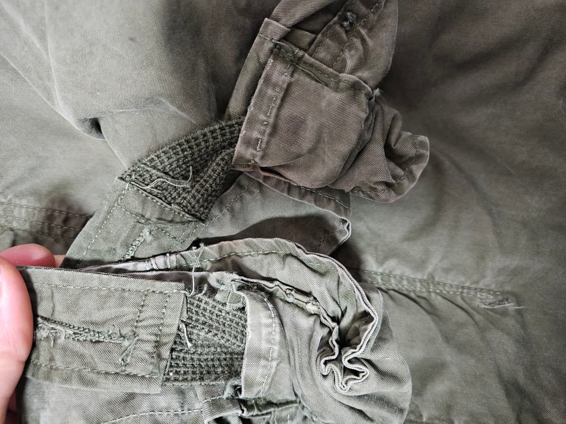 Og 60s m65 피쉬테일(개파카)미군 2세대 m/s 풀셋 상품이미지3