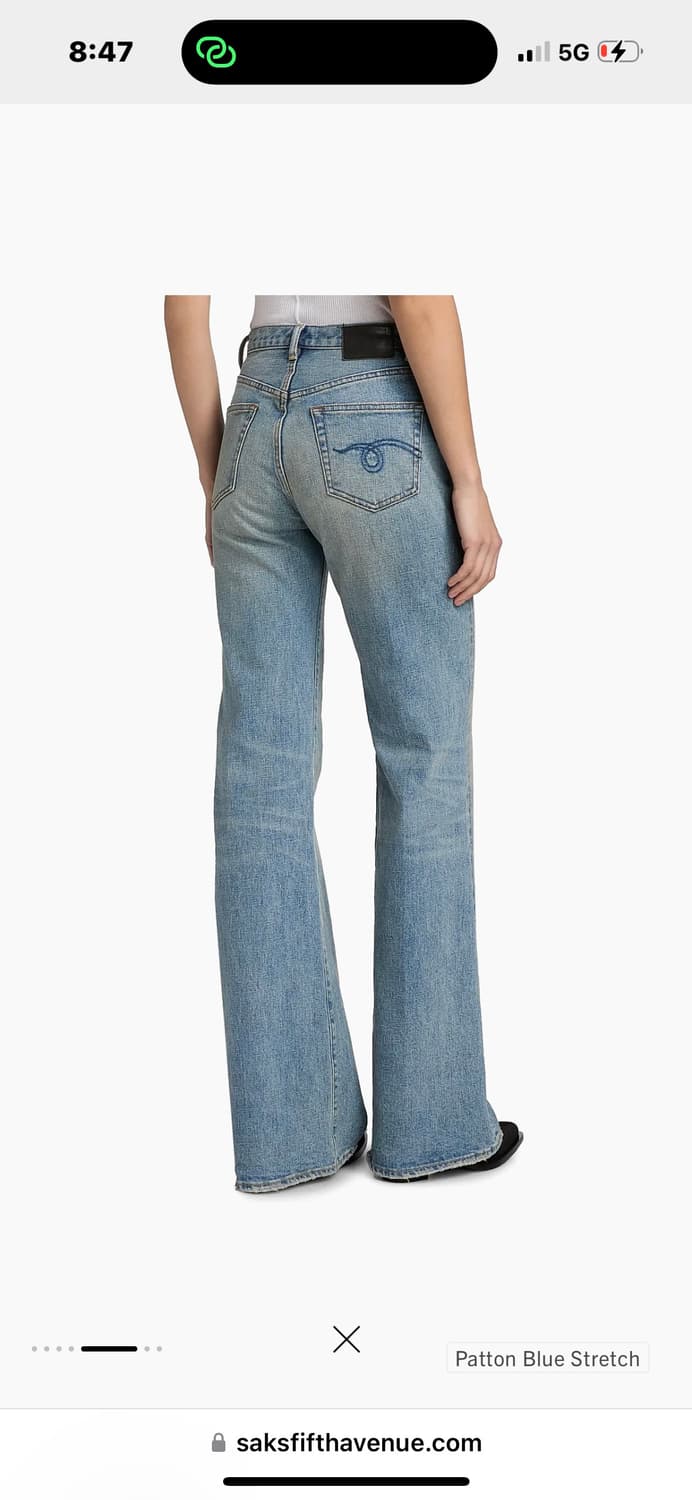 알써틴 r13 25fw 부츠컷 데님 29 상품이미지5