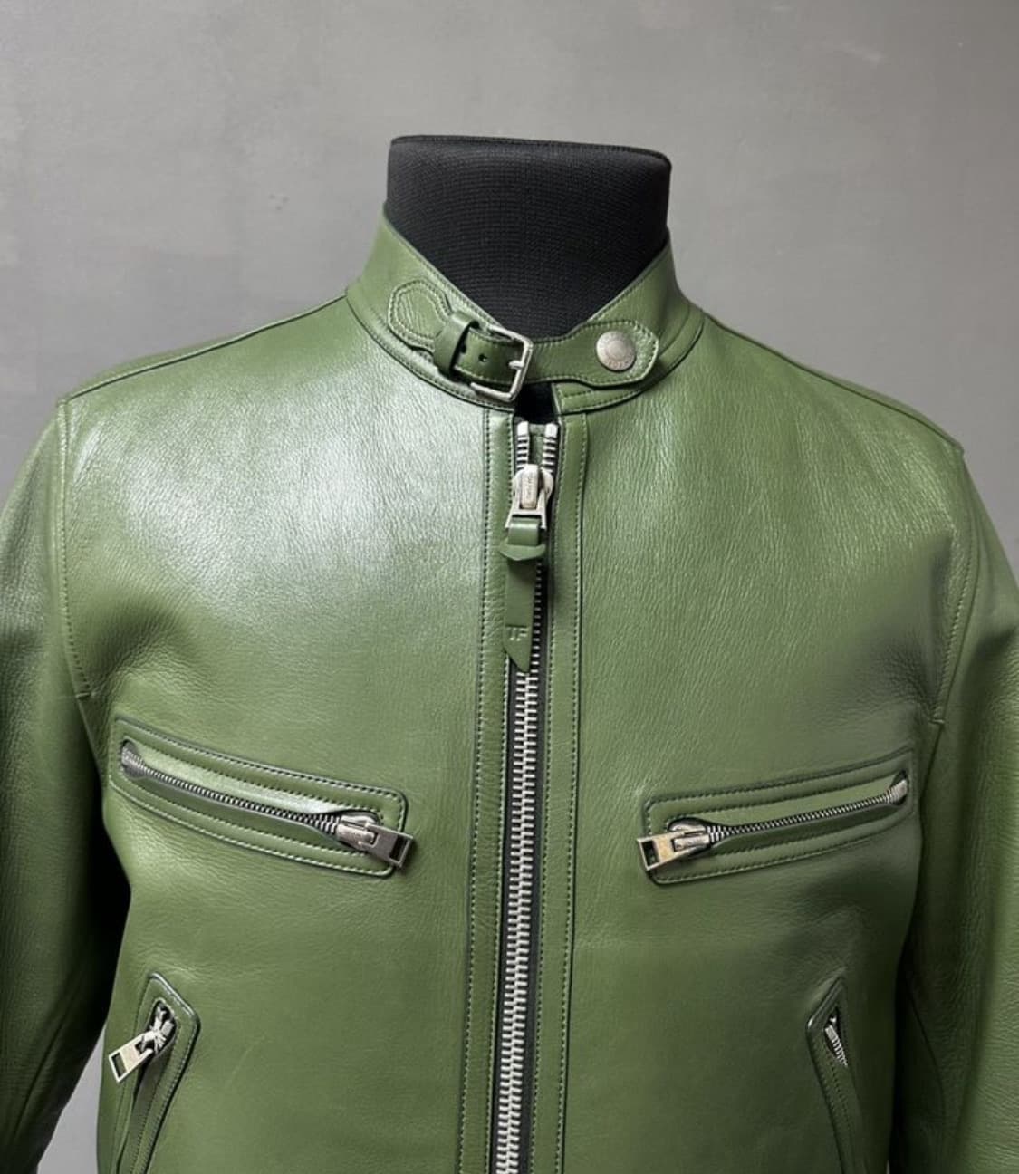 TOM FORD 톰 포드 블루종(레더-램스킨)해외발송 상품이미지5