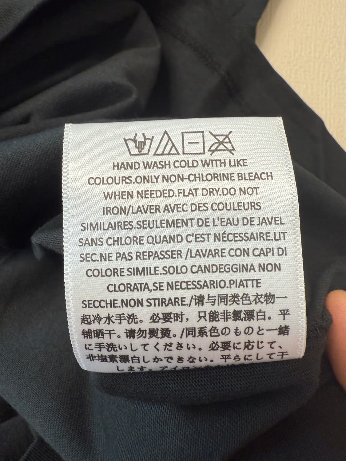 에센셜 스트레치 리모 티셔츠 M 상품이미지5