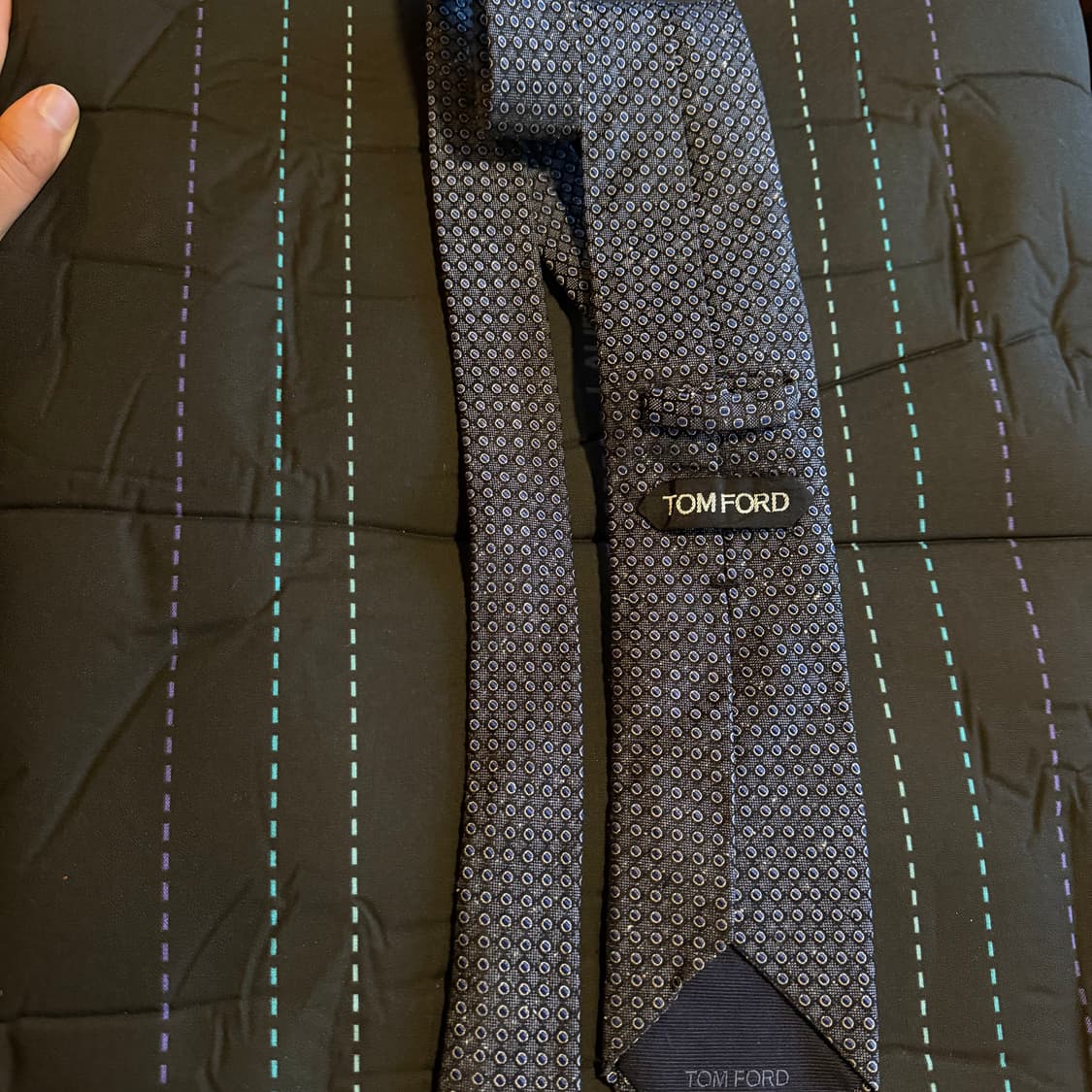 톰포드 마이크로닷 자카드 넥타이 판매 합니다. 상품이미지3