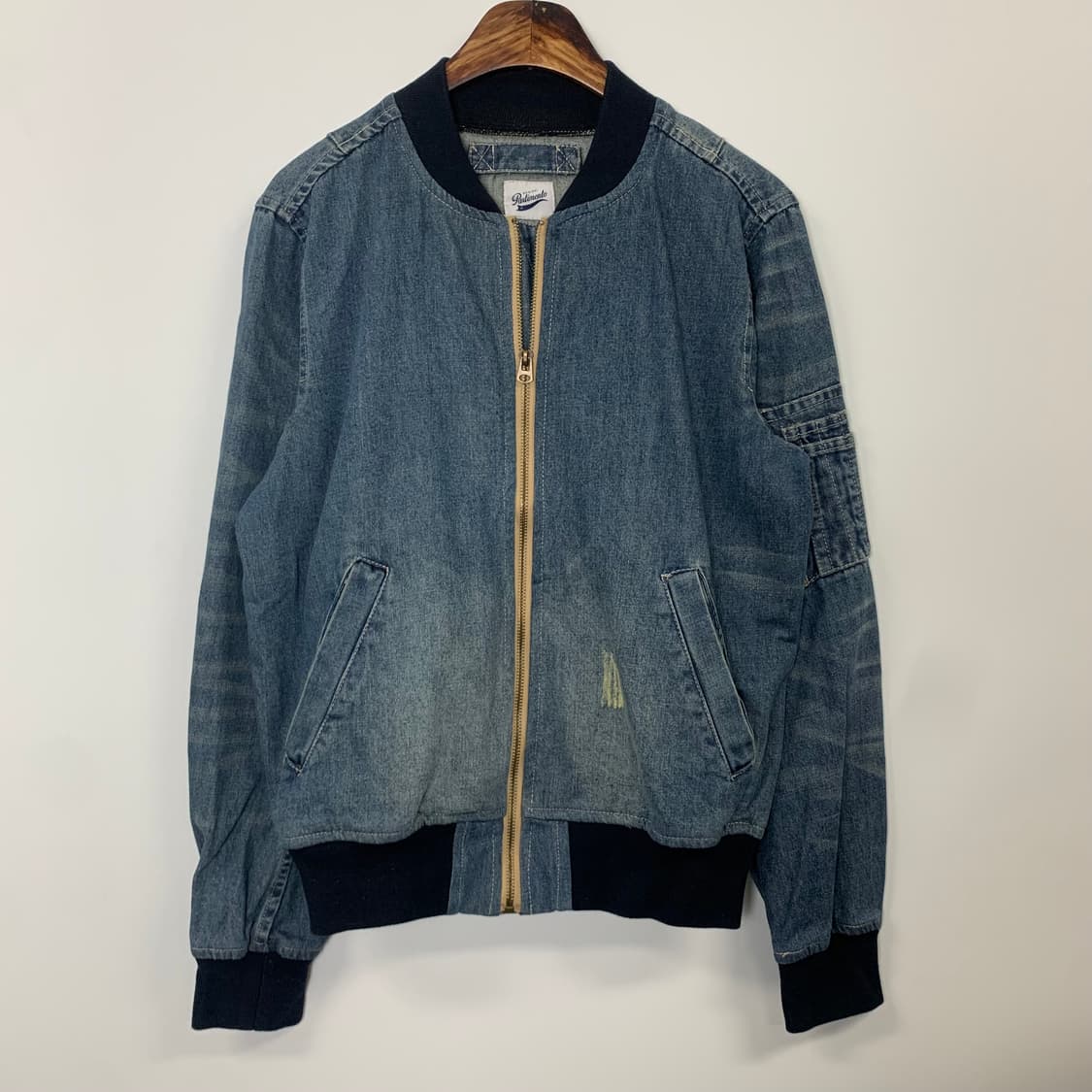 파르티멘토 빈티지 디테일 데님 블루종 자켓 상품이미지2
