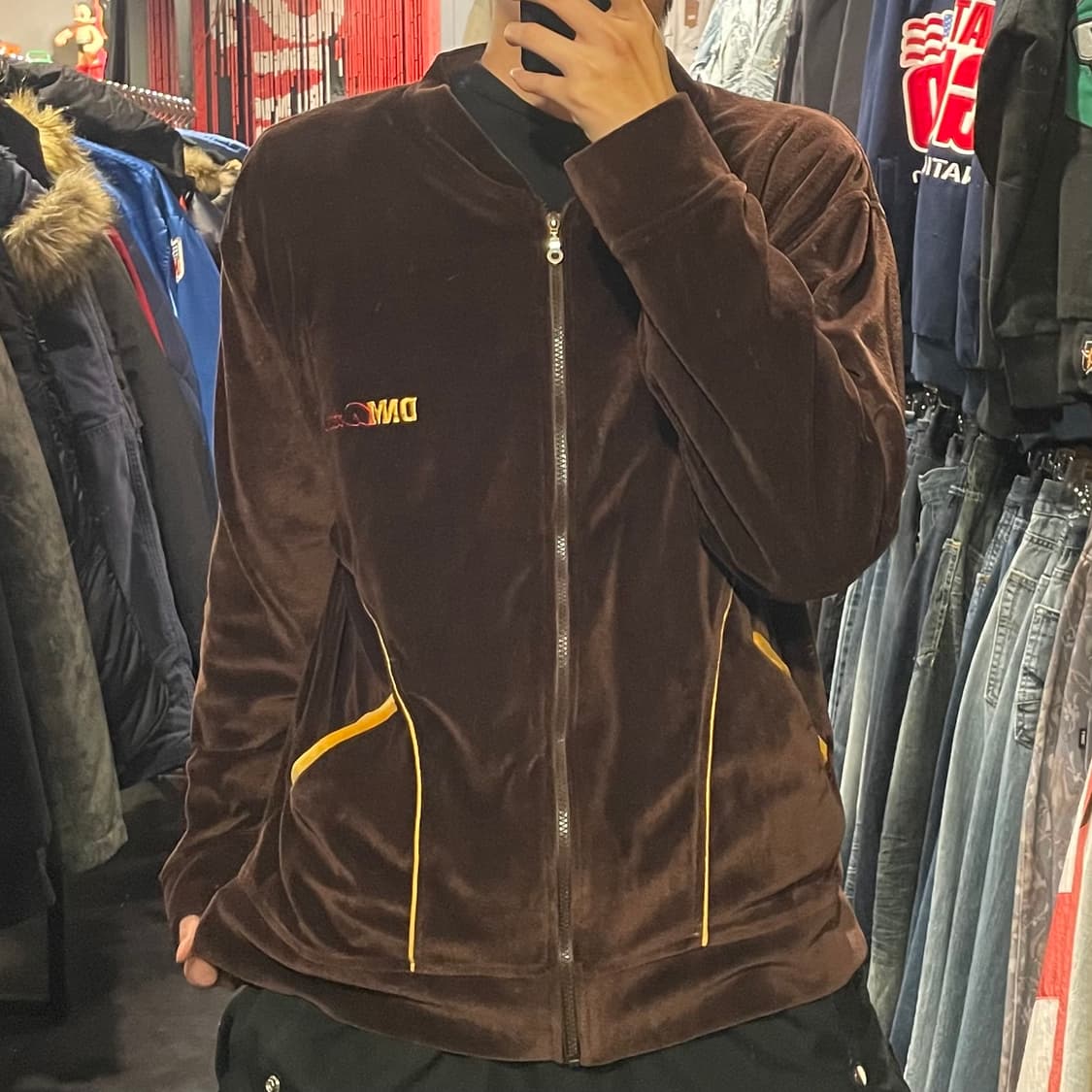 [IM] DNM 브라운 벨벳져지 상품이미지3