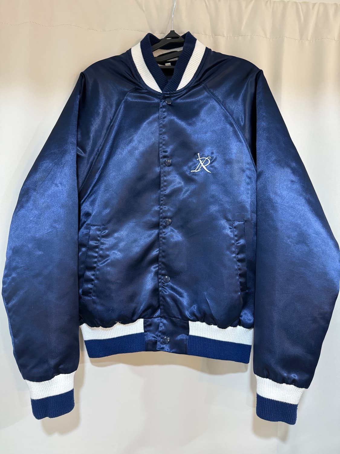 리차드슨 새틴 스타터 재킷 블루 s 상품이미지4