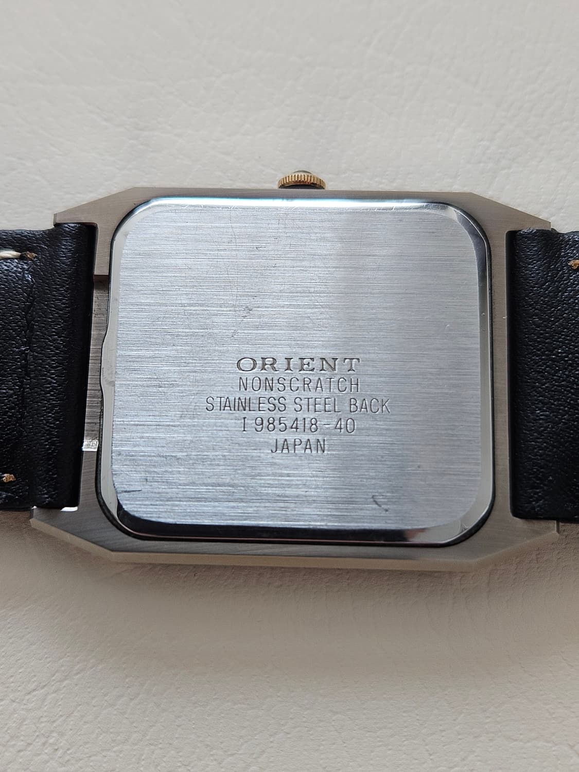 빈티지 오리엔트 Chandor 가죽 시계 상품이미지7