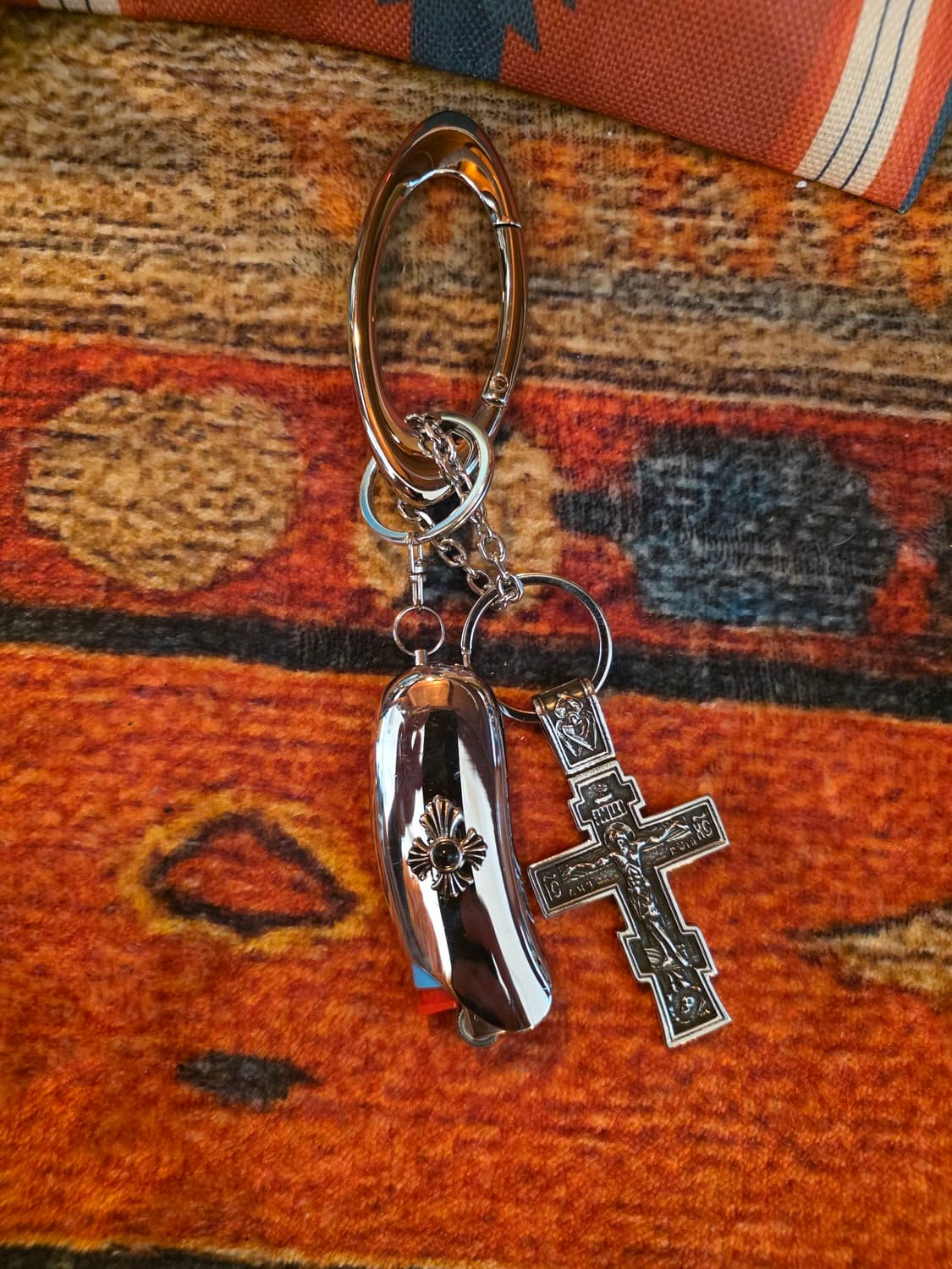 Custom cross & cross Lighter Keyring 상품이미지1