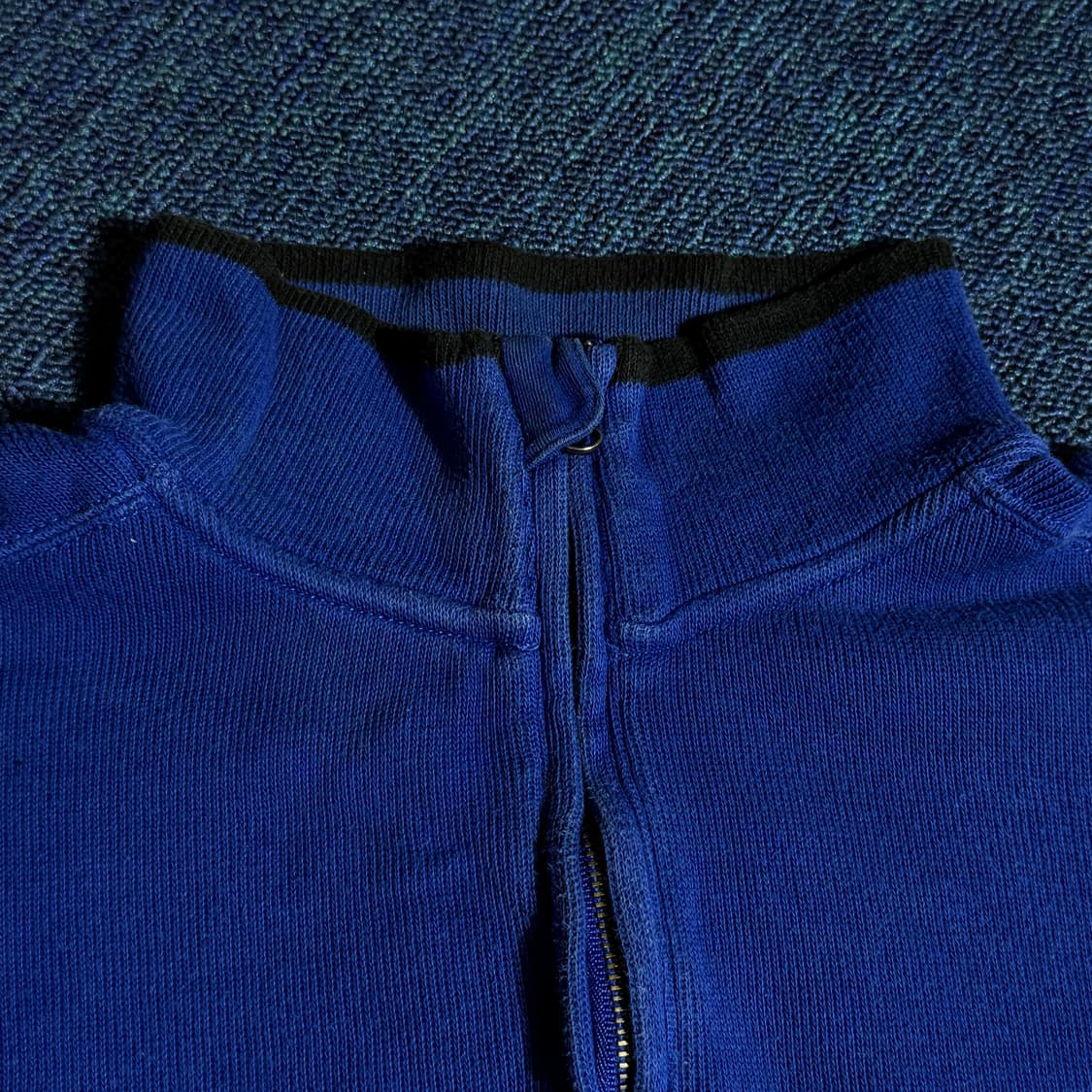 폴로 랄프로렌 블루 하프 반집업 상품이미지5