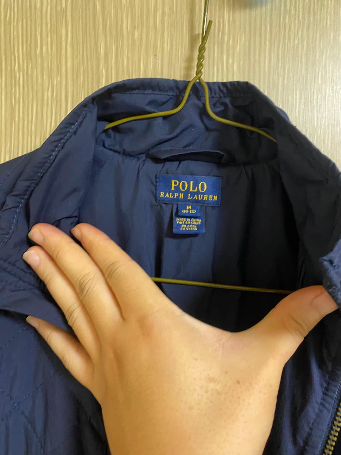 POLO 폴로랄프로렌 누빔자켓 보이즈M사이즈 상품이미지4