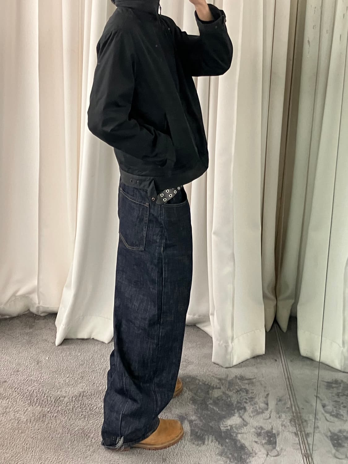 폴로 랄프로렌 블랙 페리필드 블루종 자켓 L 상품이미지7