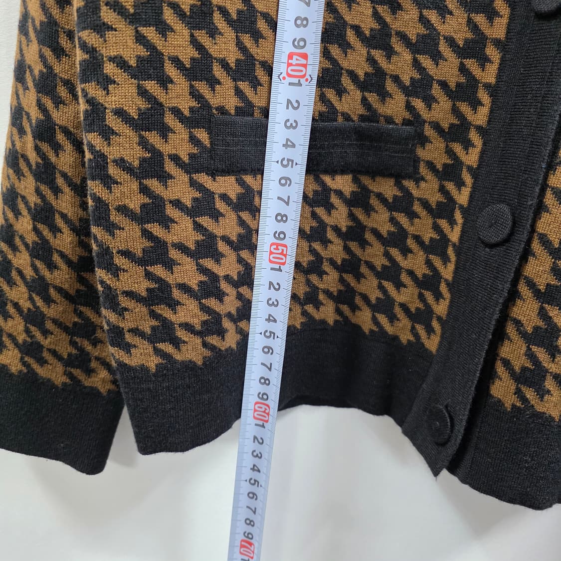 0793 ORR 오르 울 가디건 / 하운드투스 니트 가디건 / 브라운 상품이미지4