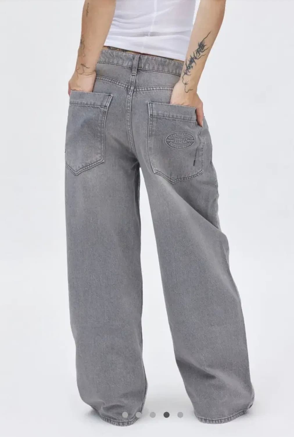 28) 새상품 BDG 와이드 데님 상품이미지5