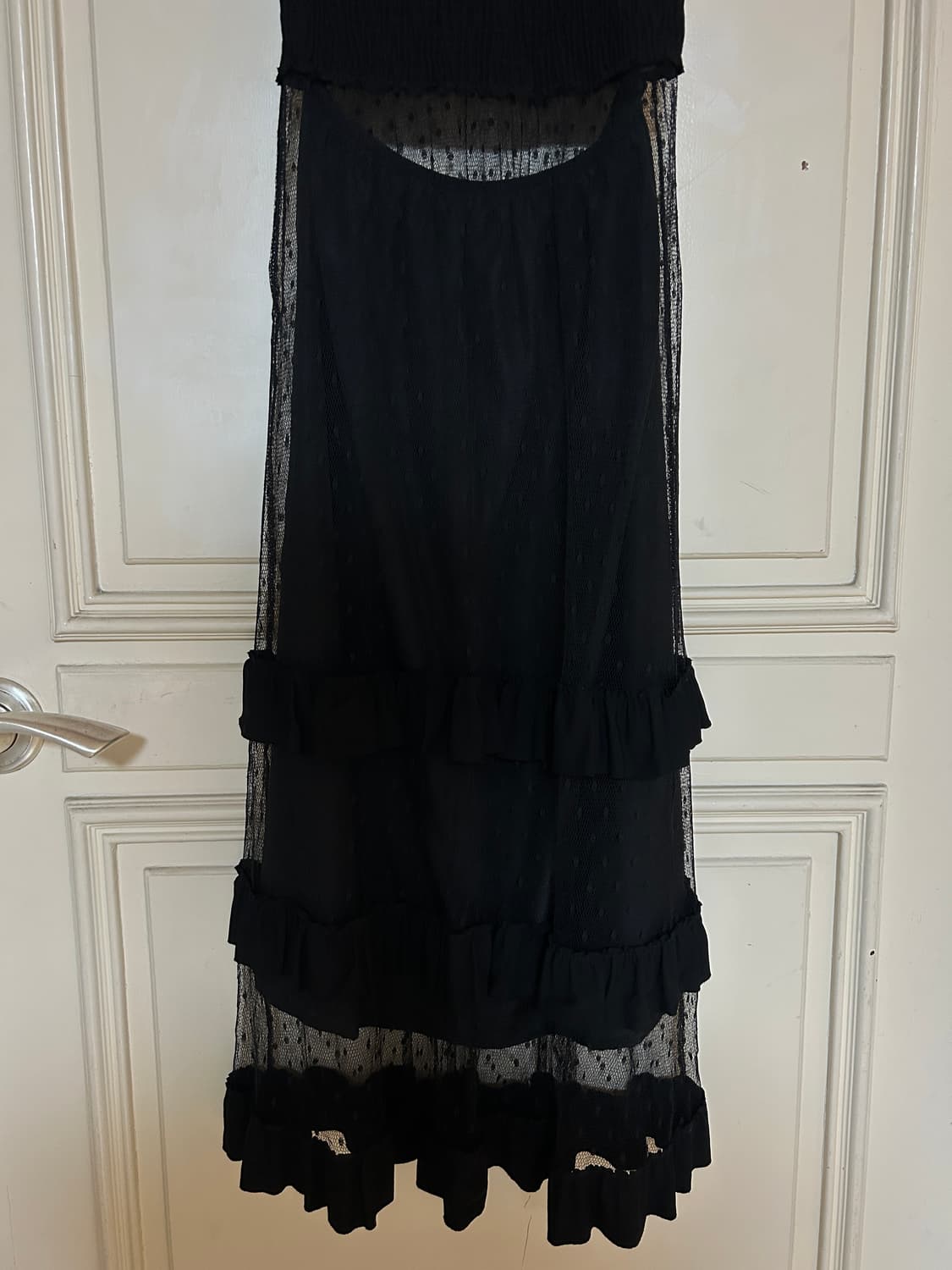 레드 발렌티노 시스루 롱 원피스 상품이미지3