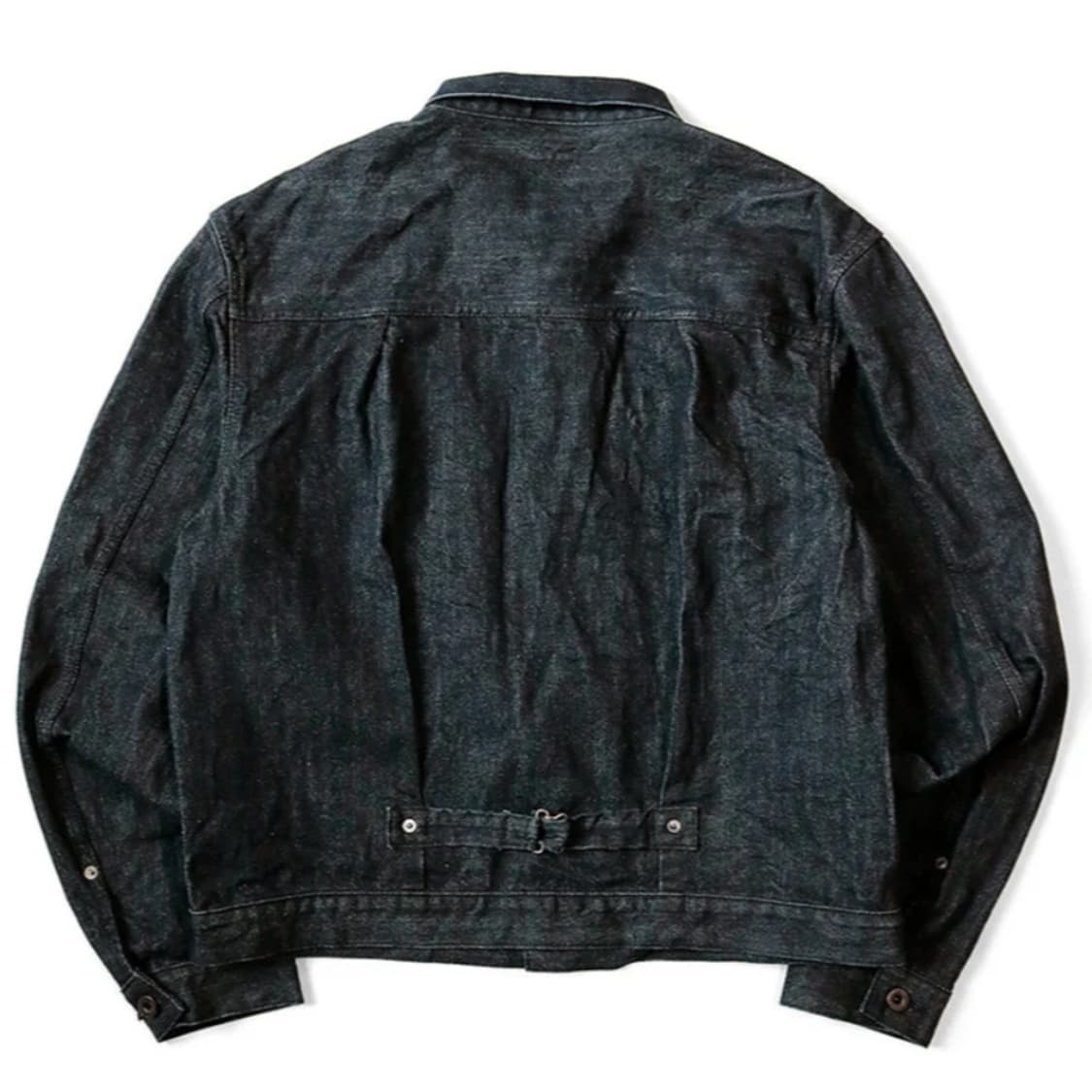 캐피탈 KAPITAL 14온즈 데님 1st 자켓 (흑사 ver) 상품이미지2