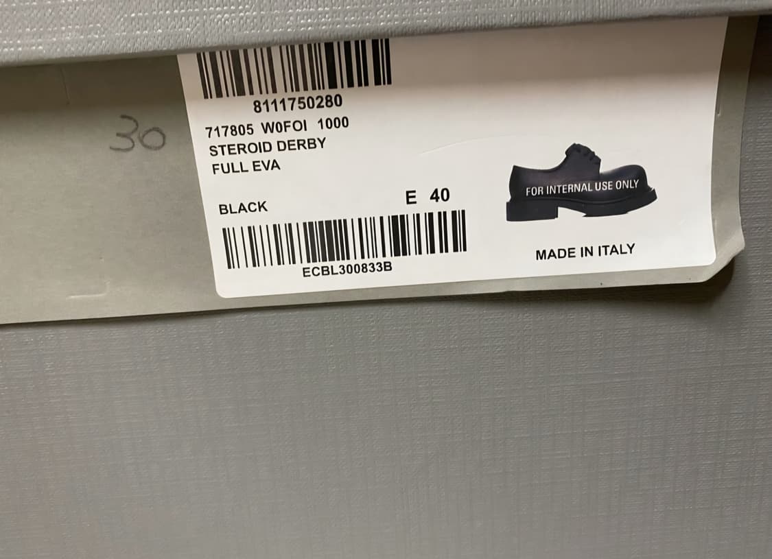 발렌시아가 스테로이드 더비 40 상품이미지6