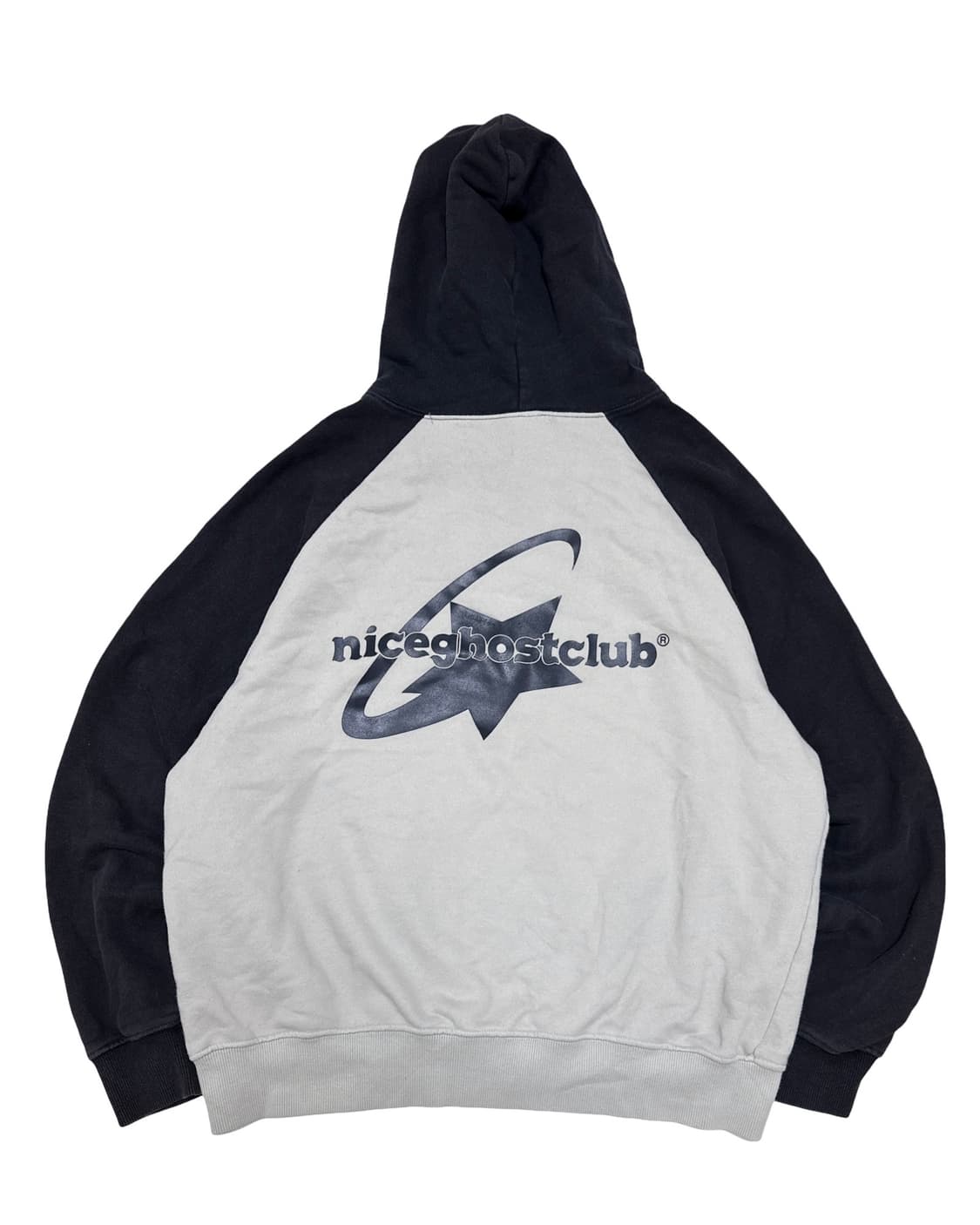 나이스고스트클럽 배색 후드티 상품이미지3