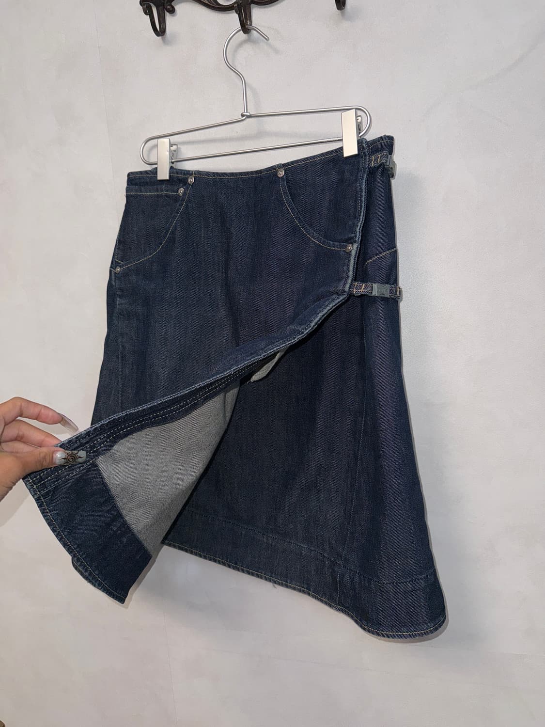 Levi’s engineered jeans denim wrap skirt 상품이미지1