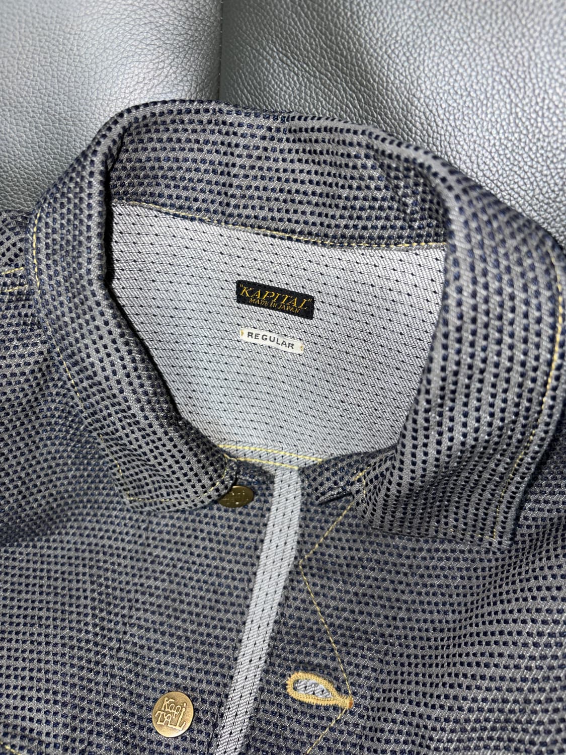 (소킹만 한 새상품)캐피탈 웨스터너 레귤러 센츄리데님 no7 48사이즈 상품이미지2