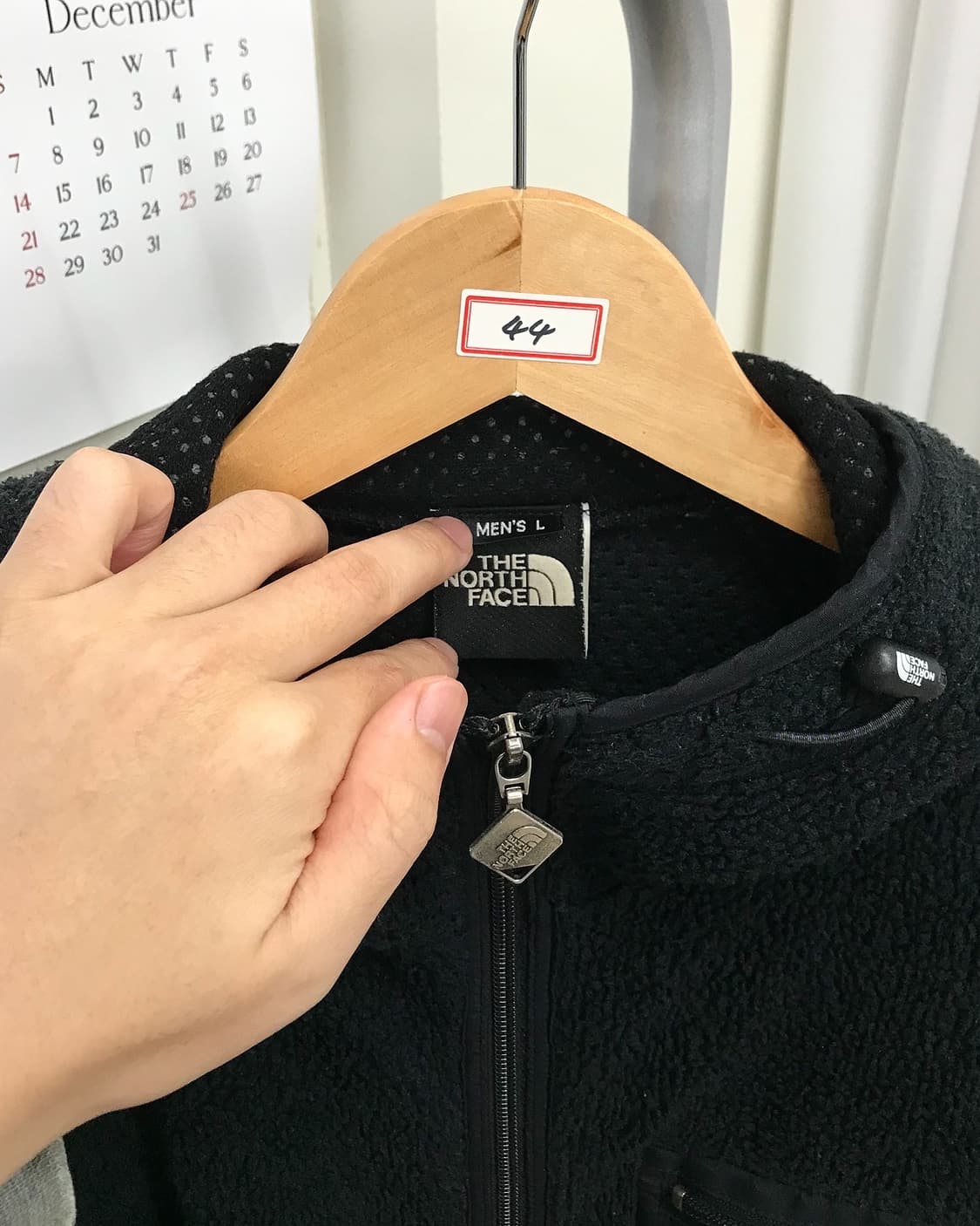 노스페이스 후드 뽀글이 후리스 자켓 상품이미지2