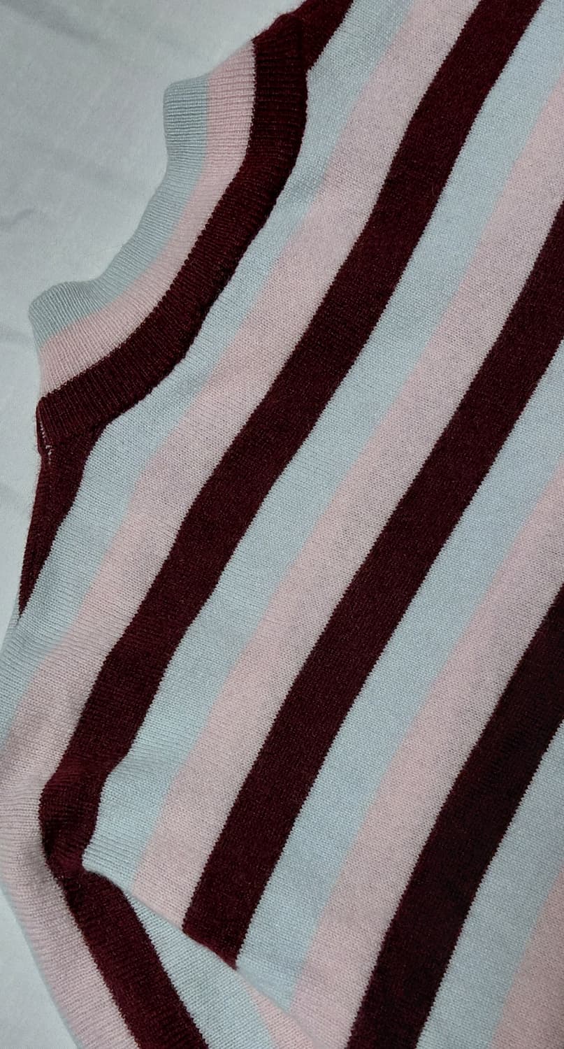 [S/무료배송] 안드레아 인콘트리 스트라이프 모크넥 니트 상품이미지6