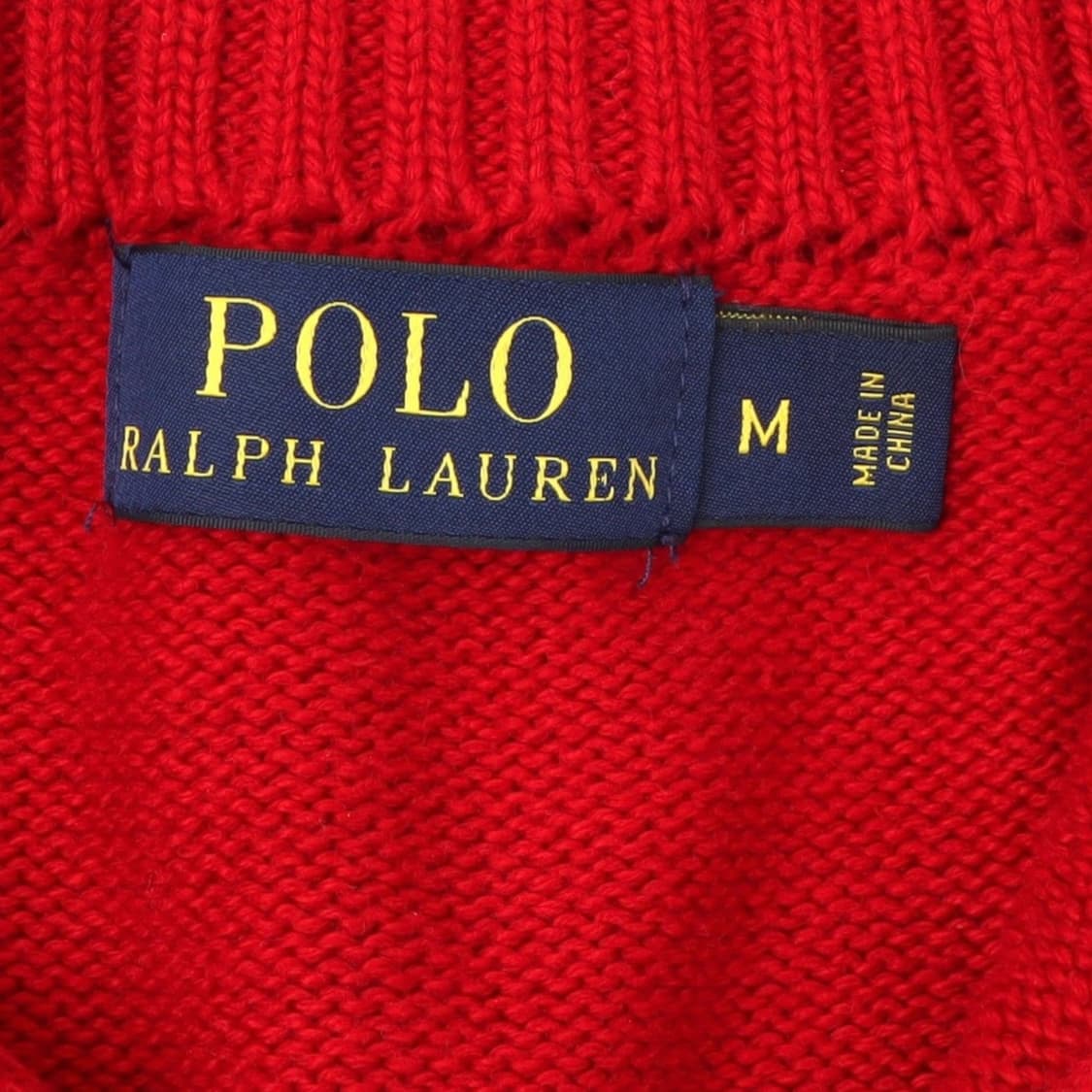 폴로 랄프로렌 레드 버튼업 폴라 니트 상품이미지8