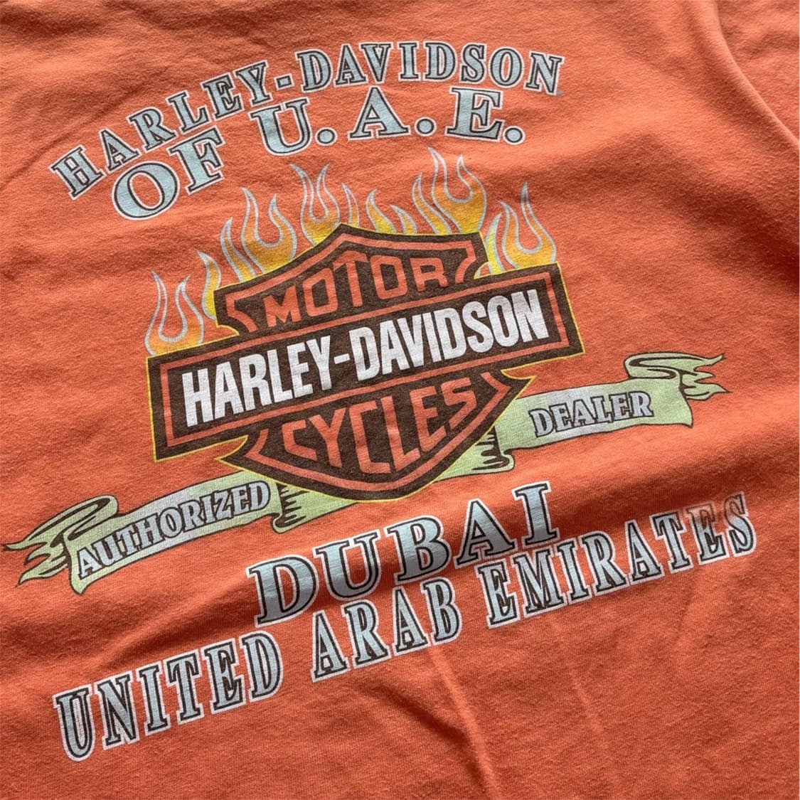 00s Harley Davidson DUBAI DEALER T-shirt 상품이미지4