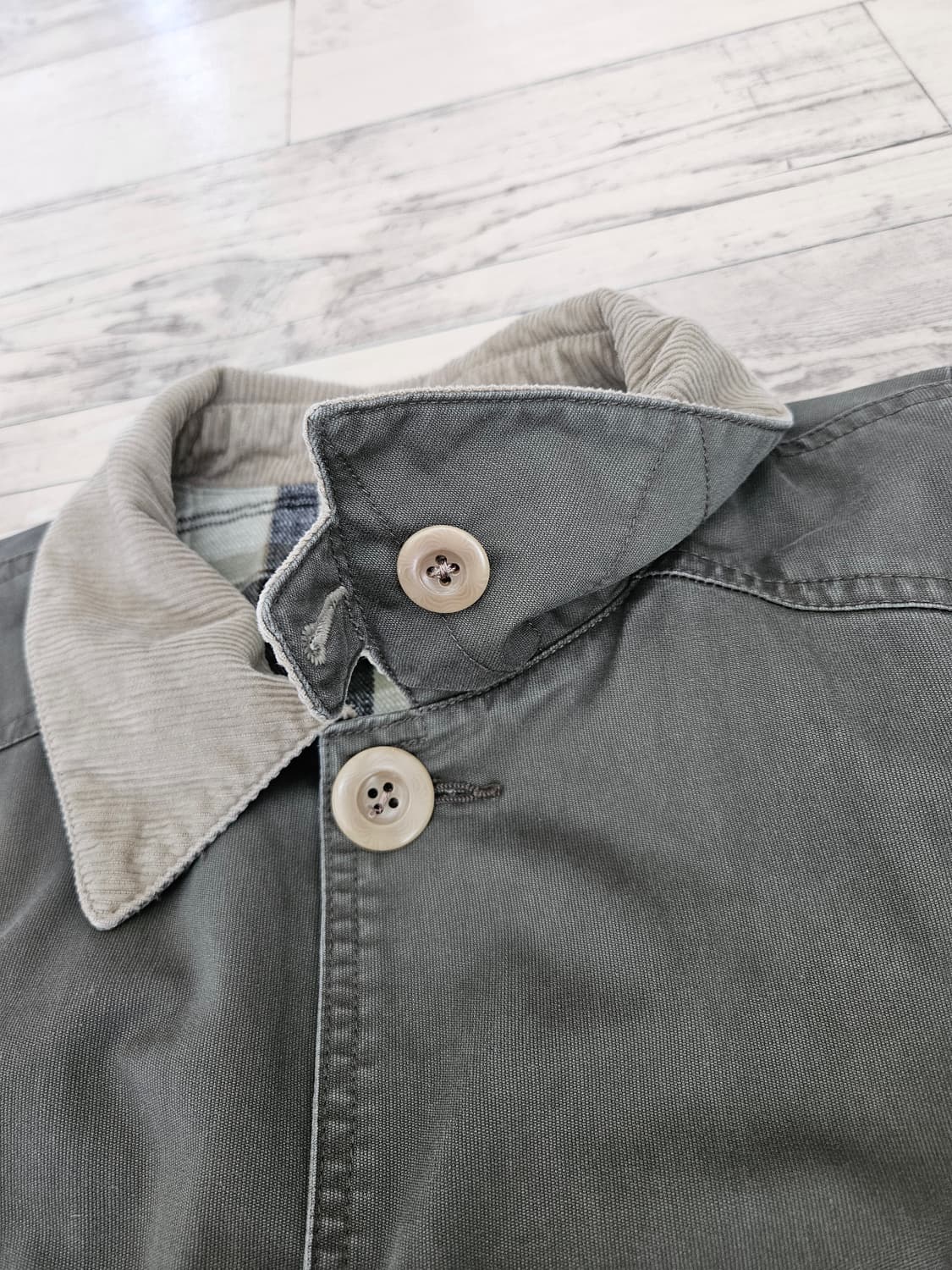 (L3)카키스khakis 반자켓 washed barn jacket 상품이미지5