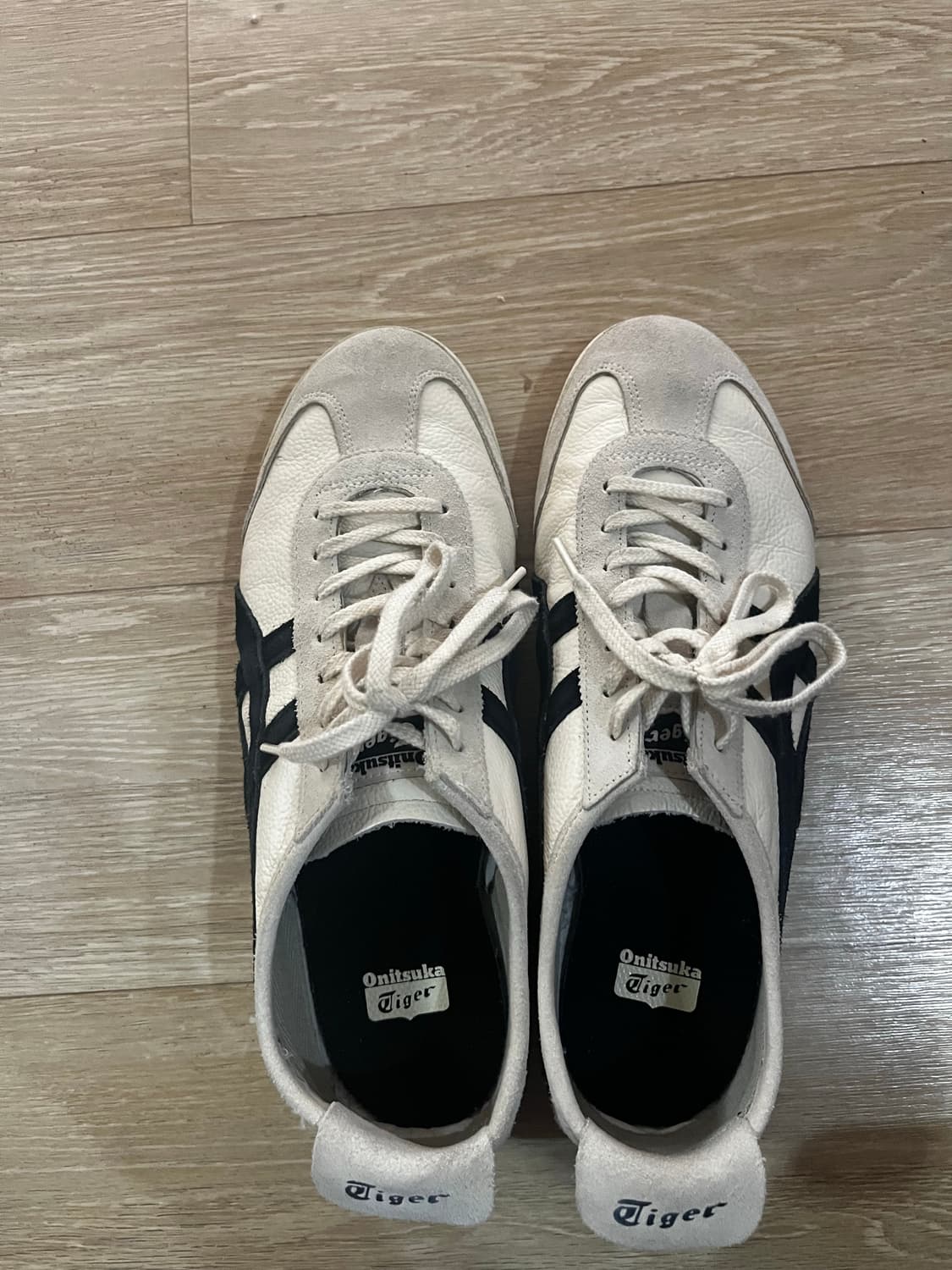 오니츠카타이거 멕시코66 빈티지 화이트 블랙 270 상품이미지1