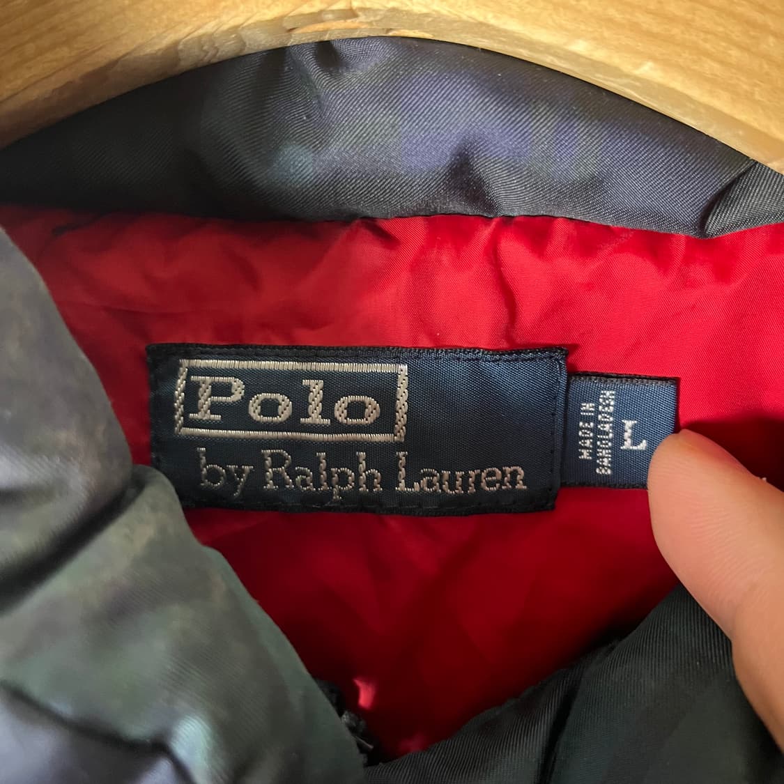 [Polo] 폴로랄프로렌 타탄체크 패딩 베스트 상품이미지4