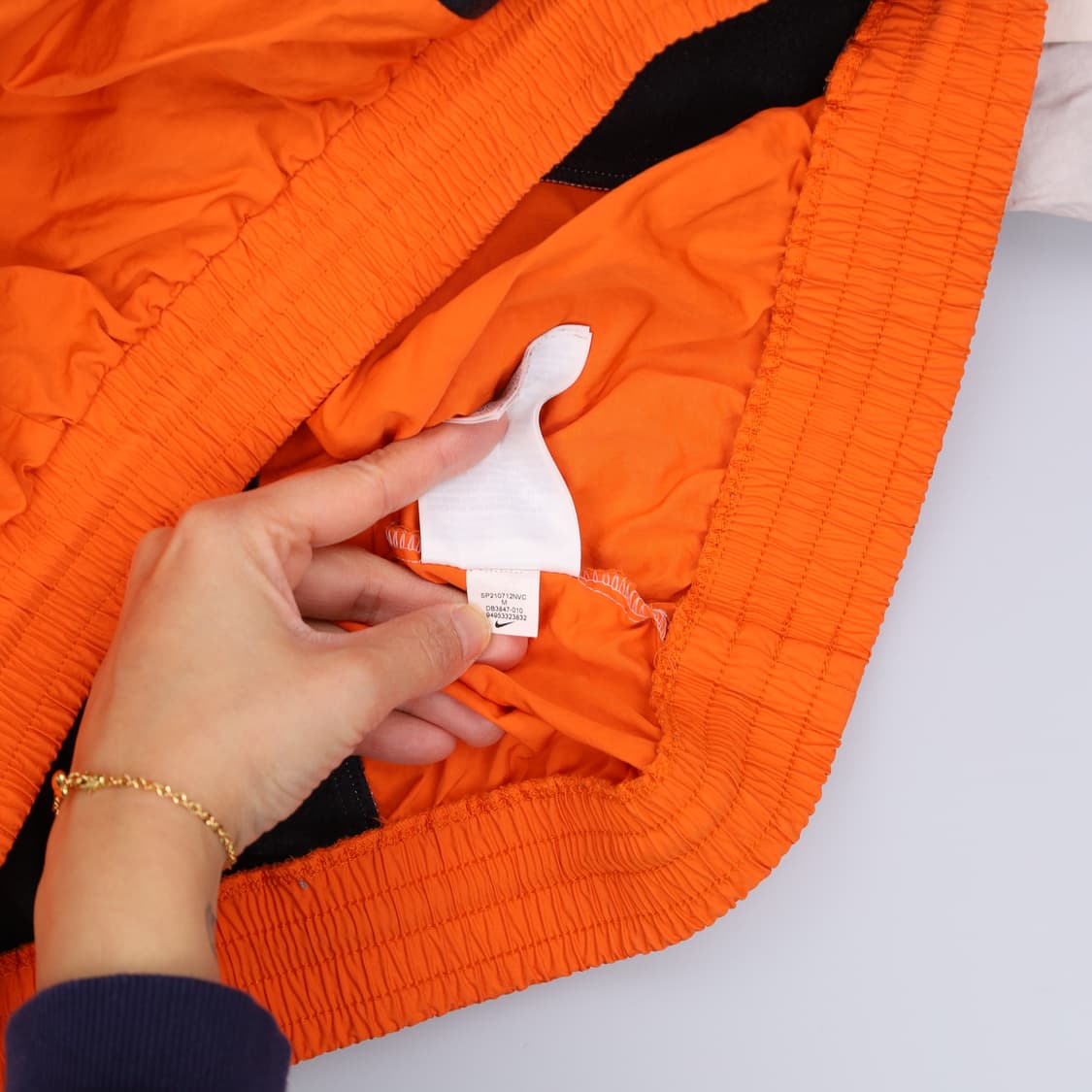 M 나이키 우븐 배색 후드티 0317H1 상품이미지5