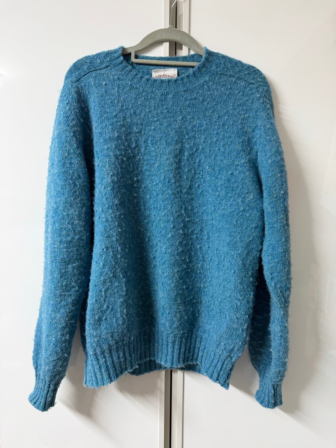 제이미슨스 블루 부클 니트 상품이미지1