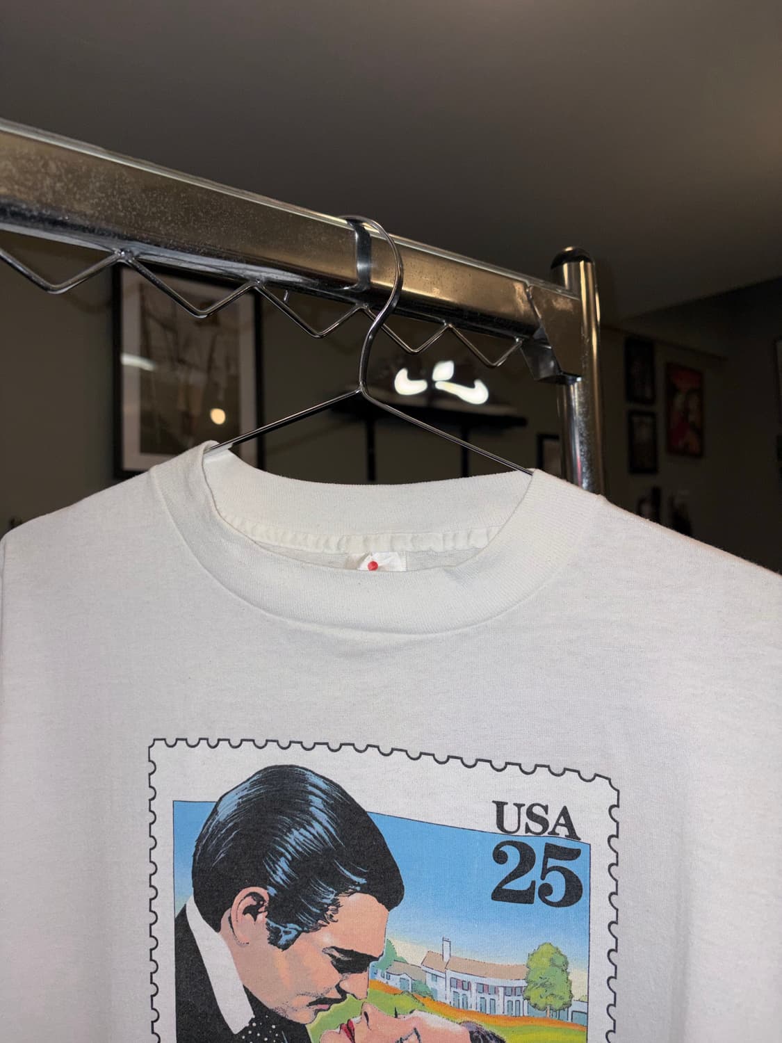 90‘s Gone with the wind USPS T-shirt 상품이미지5