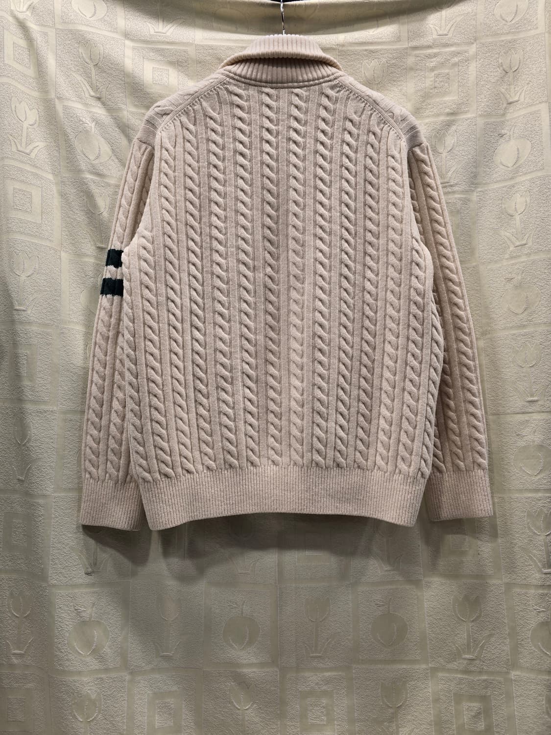 라코스테 케이블 니트 집업 가디건 겸 자켓 M(95) 상품이미지5