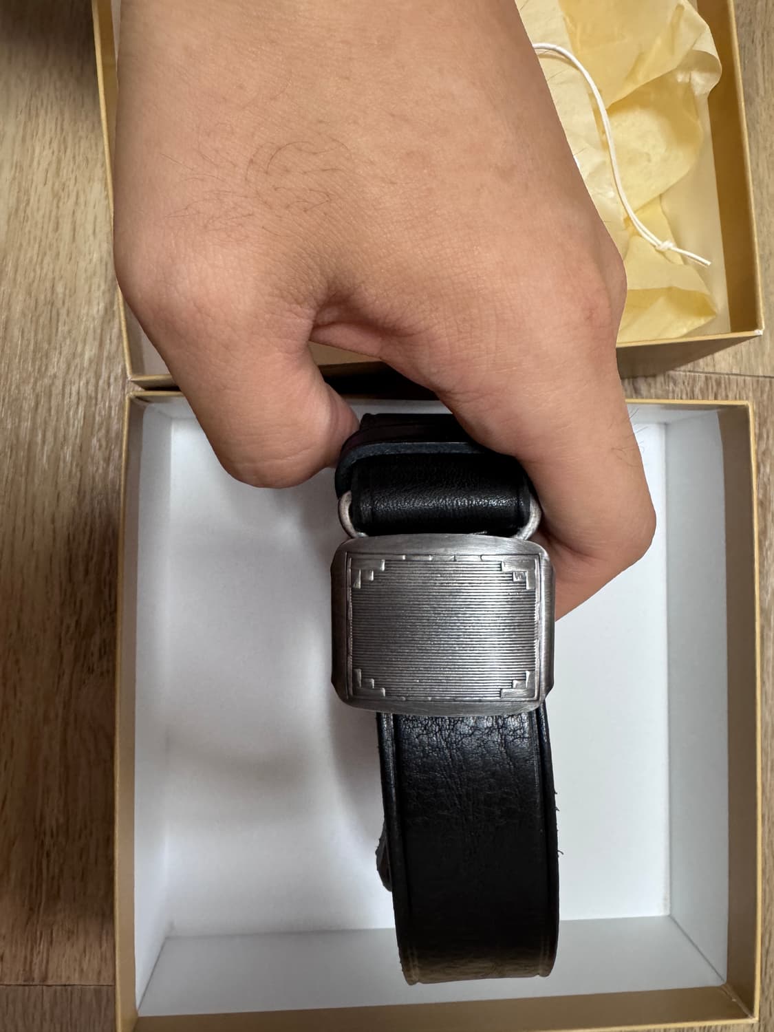 피그벨 히콕벨트 32사이즈 블랙실버 상품이미지2