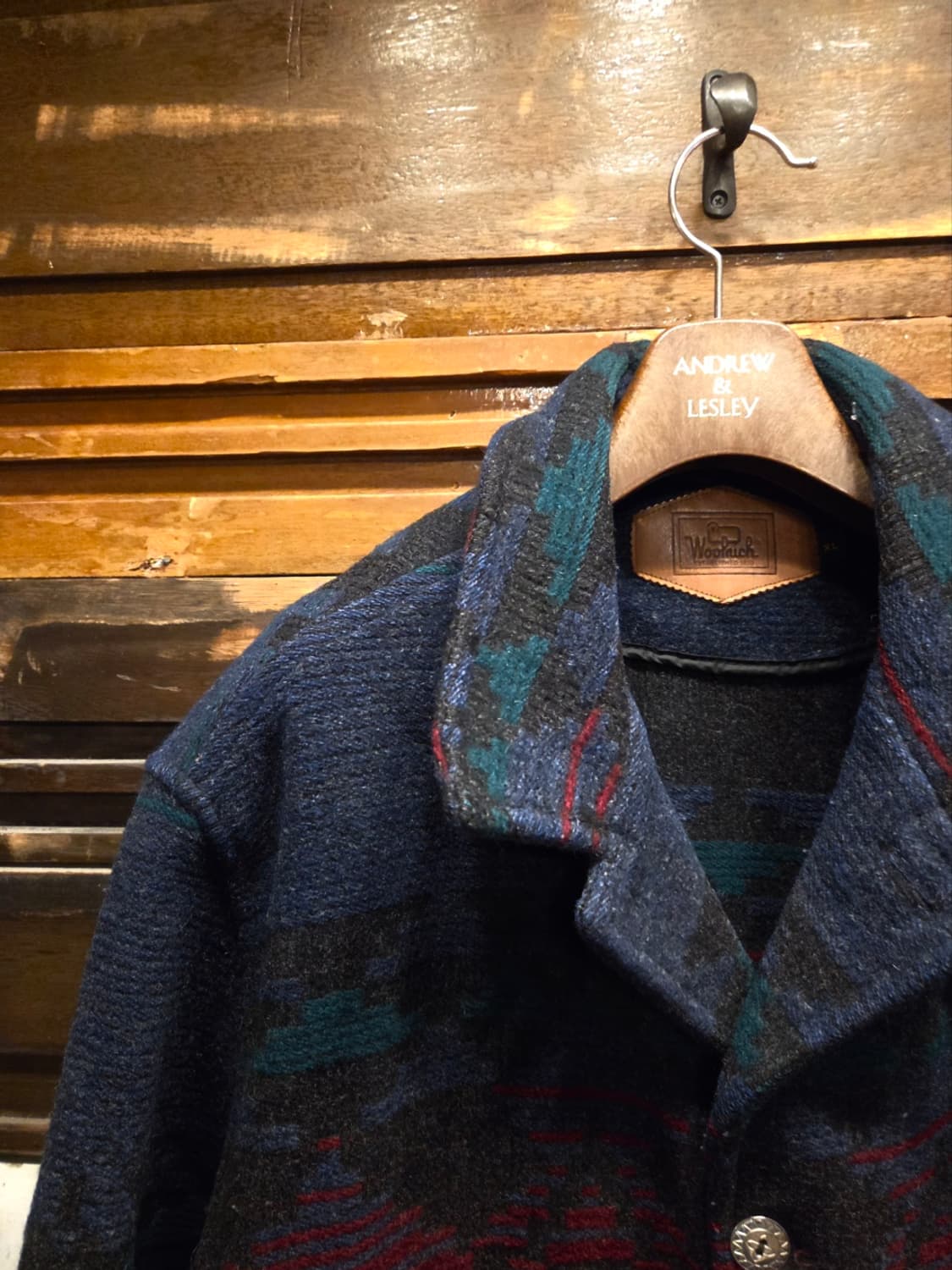 80'S 울리치 나바호패턴 블랭킷코트 상품이미지9