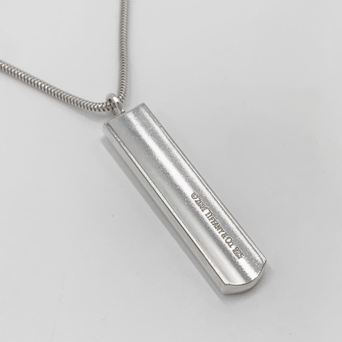 티파니 실버바 펜던트 실버 목걸이 NO.111 상품이미지7