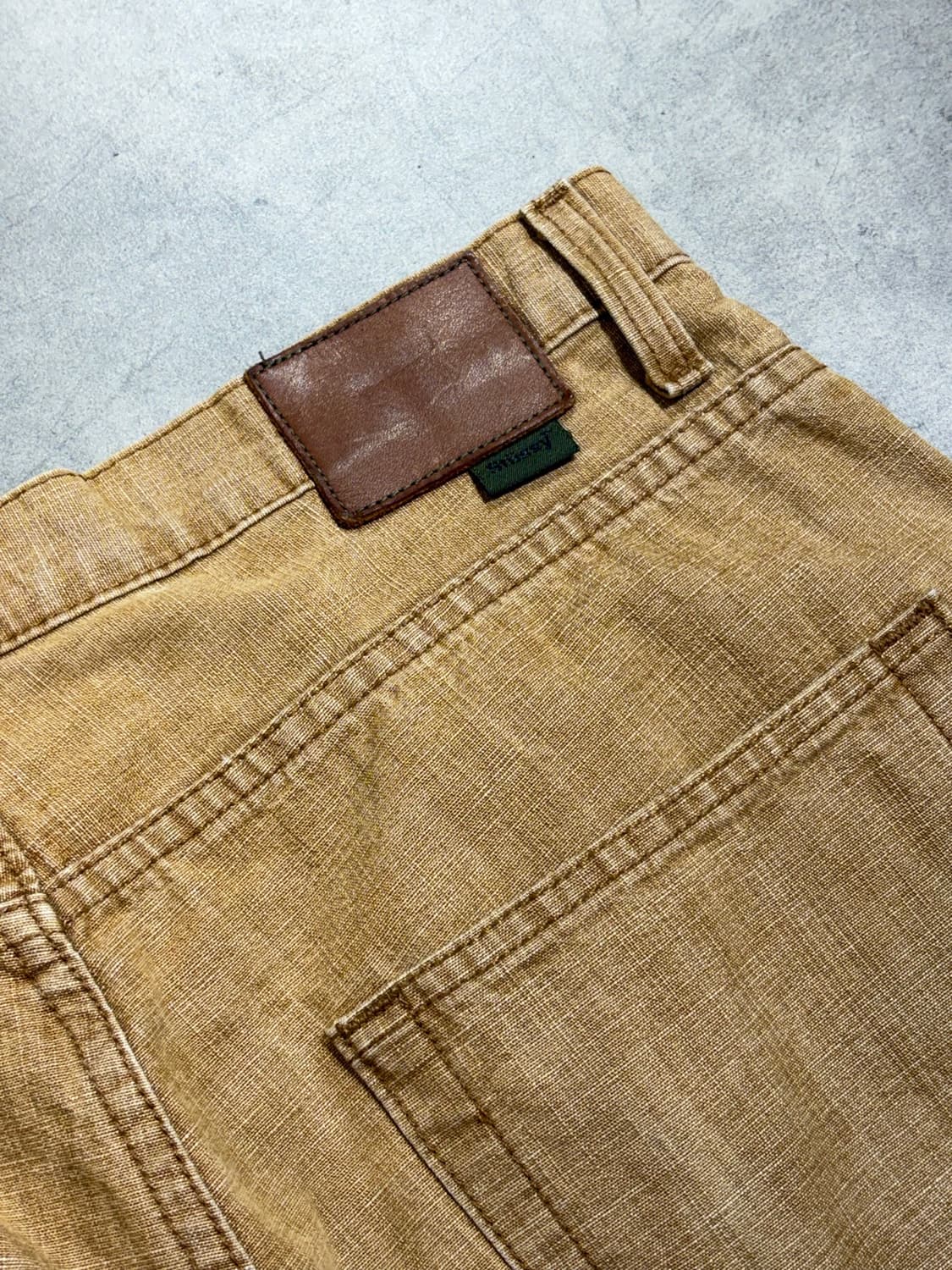 90s Stussy made in usa 와이드 워크 팬츠 바지 상품이미지7