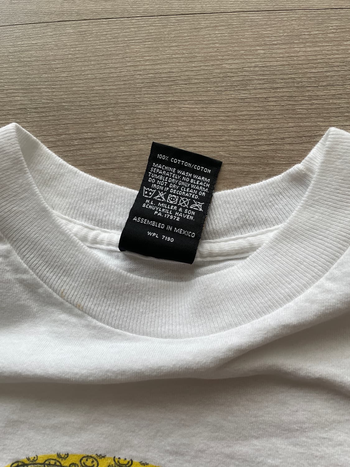 H.L. MILLER GOLD 폭스바겐 비틀 빈티지 티셔츠 상품이미지4