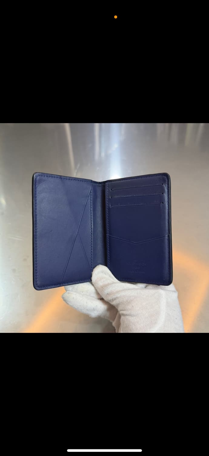 [리오브전포점] 루이비통 반다나 모노그램 블루 오거나이저 카드지갑 상품이미지4