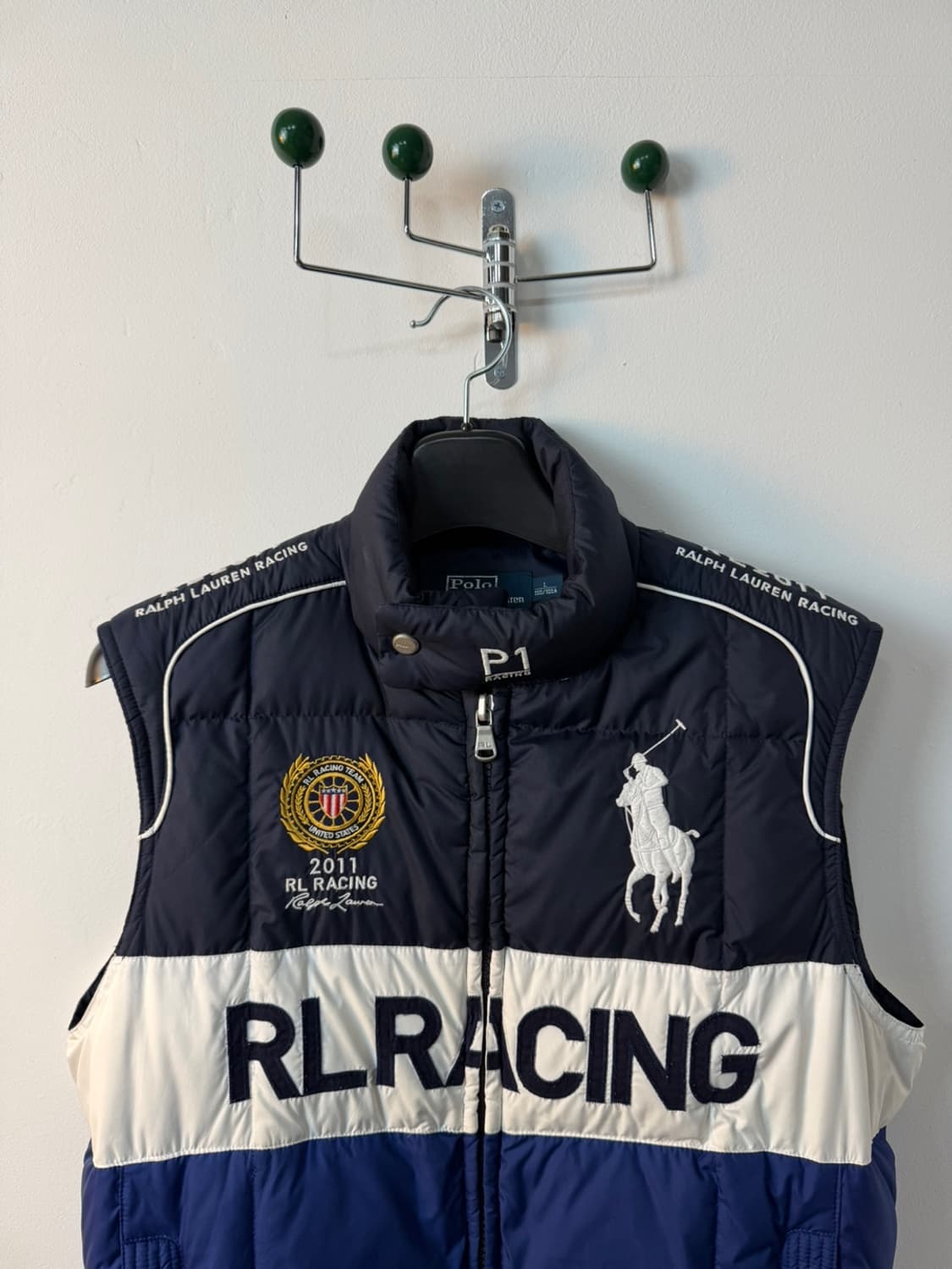 폴로 랄프로렌 레이싱 P1 패딩 조끼  상품이미지2