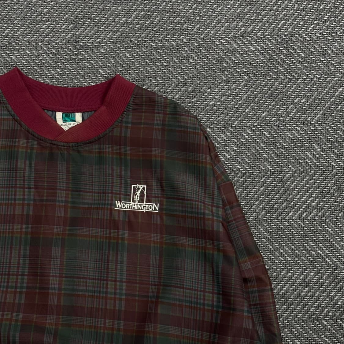 TURFER 체크패턴 웜업 V0567 상품이미지4