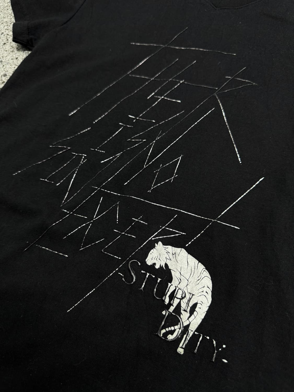semantic design typography tee 상품이미지2