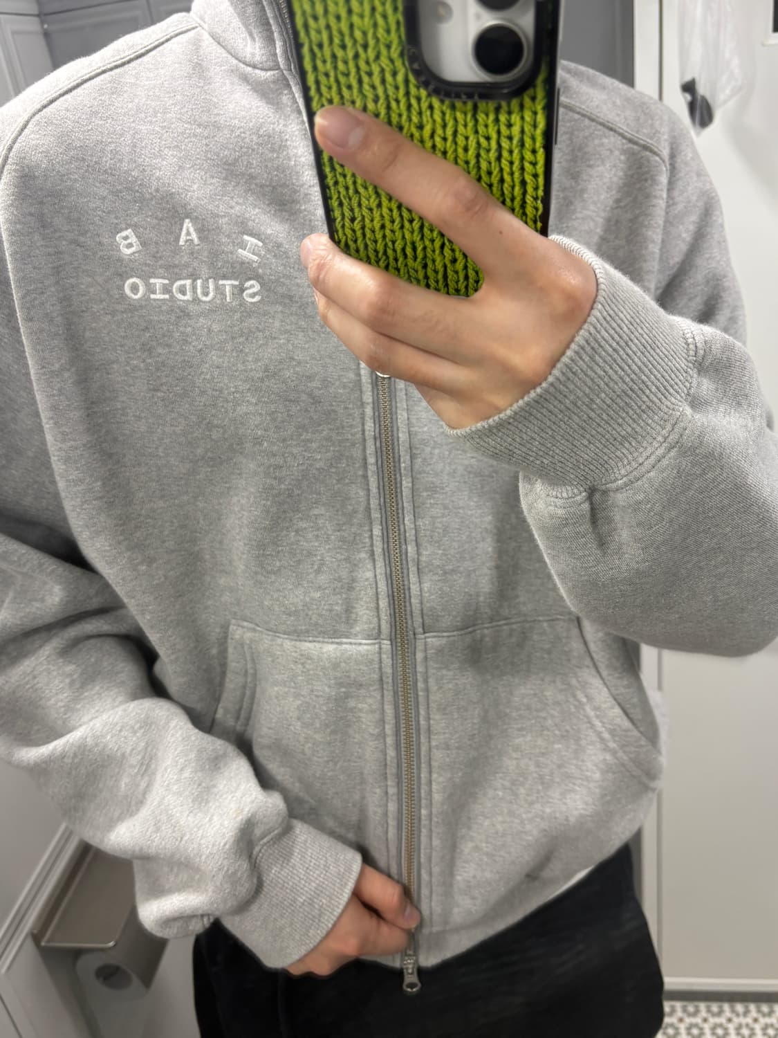 아이앱 스튜디오 투웨이 집업 상품이미지4