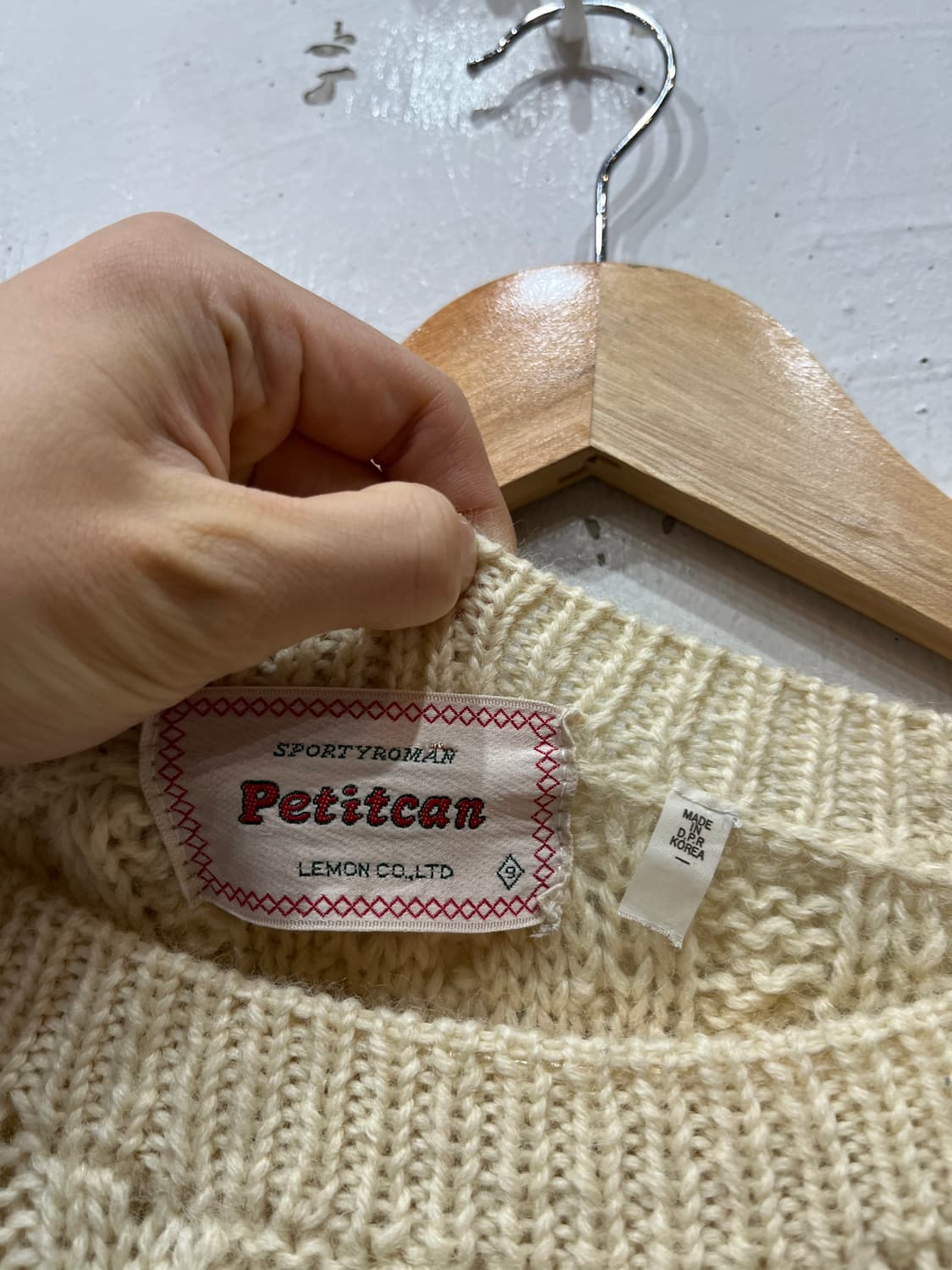 PETITCAN 모리 울 니트 스웨터  상품이미지6