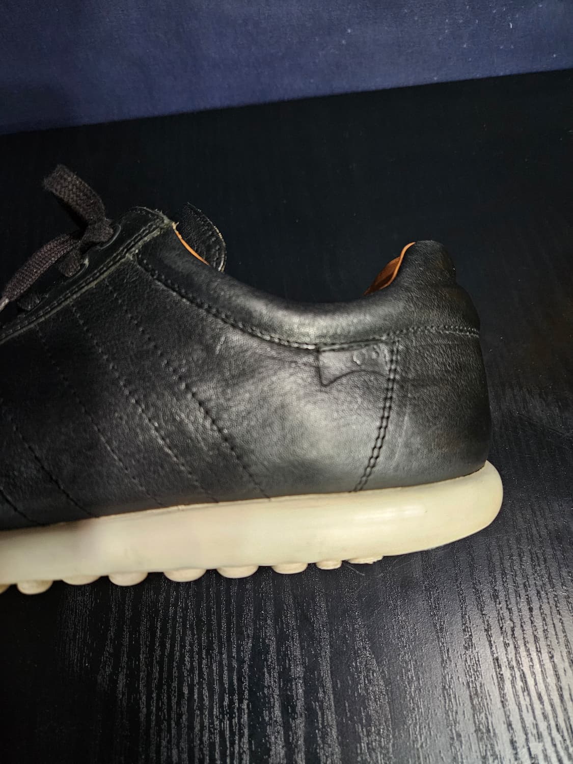 캠퍼 블랙 남성 42 가죽 스니커즈  상품이미지7