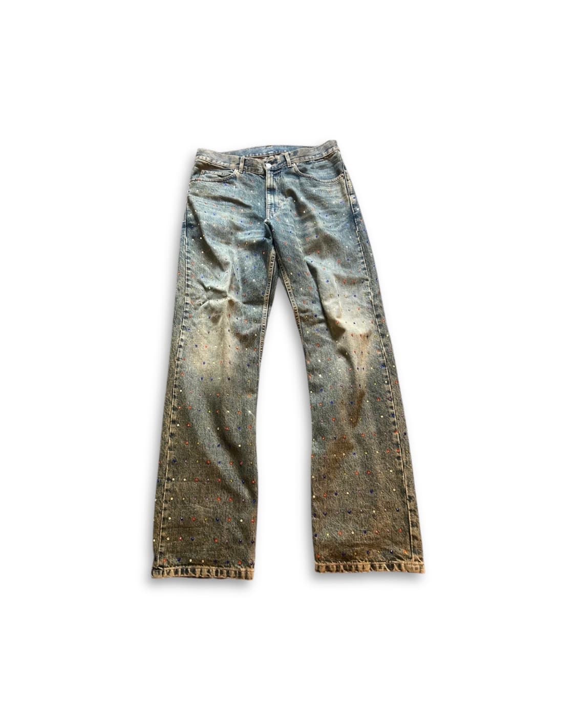 마틴로즈 ss21 라인스톤 데님 상품이미지1