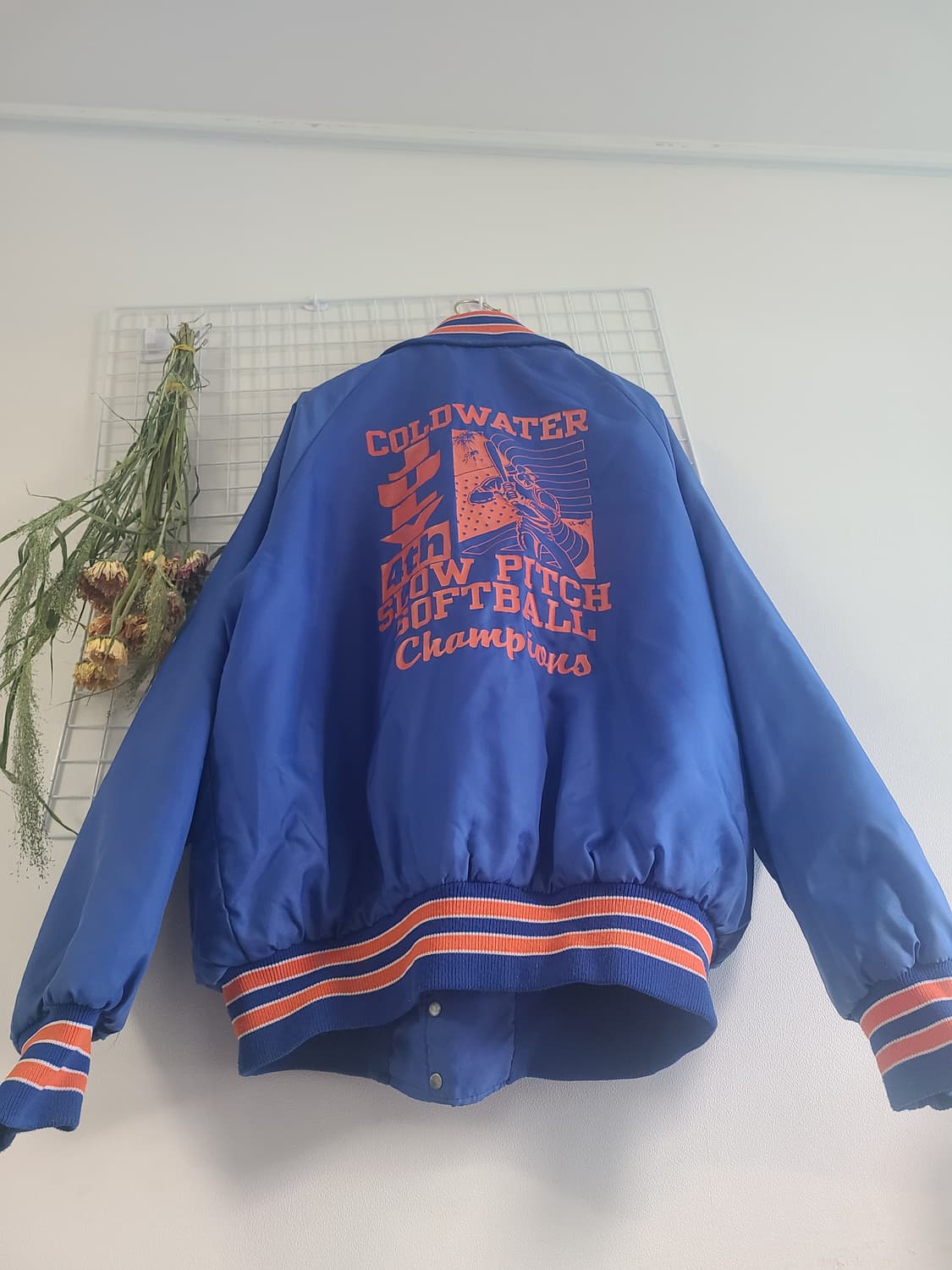 하버드 클로딩 나일론 바시티 자켓 (빈티지) 상품이미지1