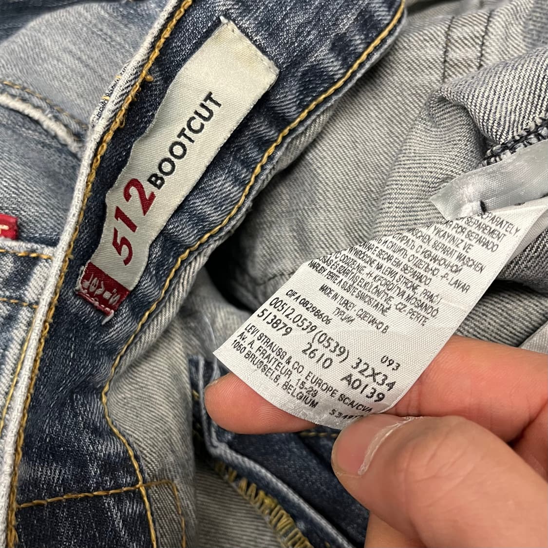 00s 리바이스512 슬림 부츠컷 (32“) 상품이미지5
