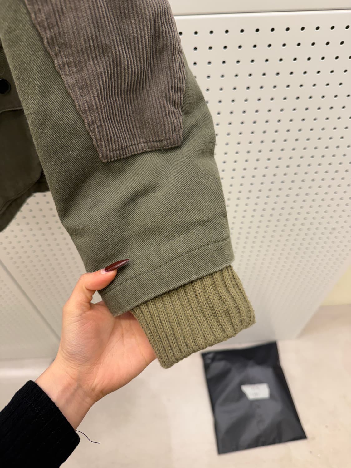 어반디타입 코듀로이 카라 헌팅 자켓 U1561 상품이미지5